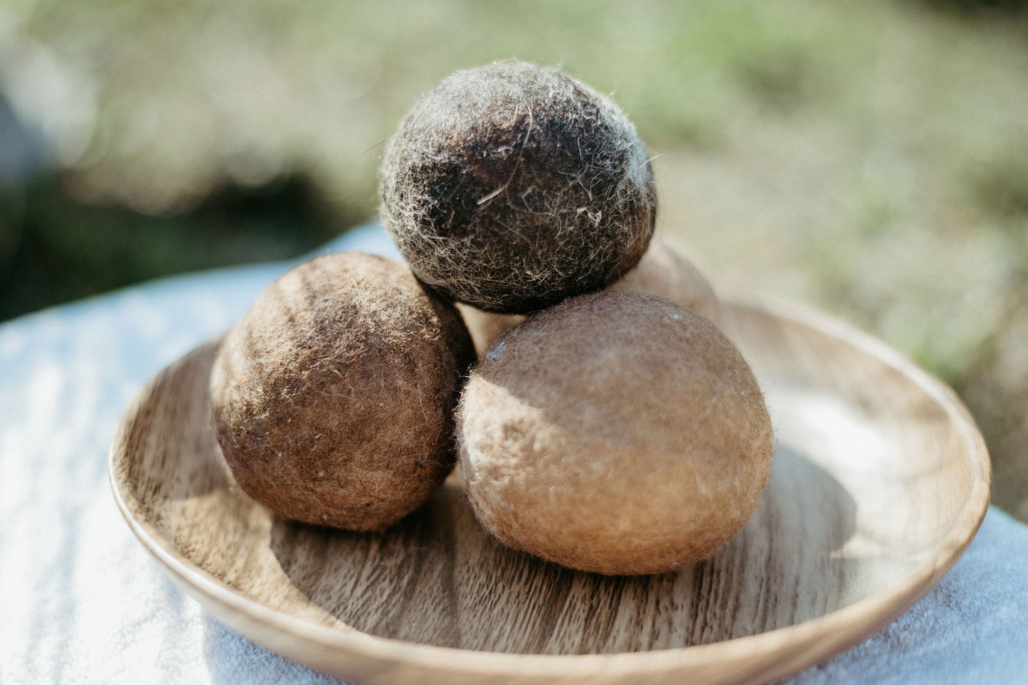 Alpaca Fiber Dryer Balls (set of 4)