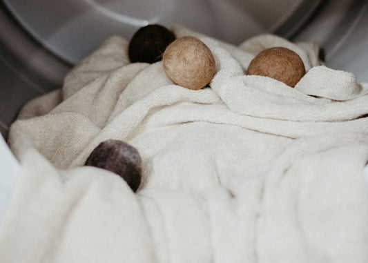 Alpaca Fiber Dryer Balls (set of 4)
